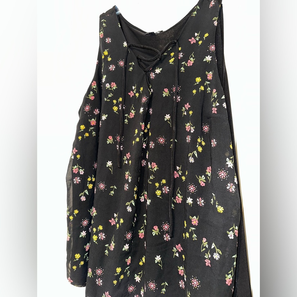Lane Bryant Floral Tank Top